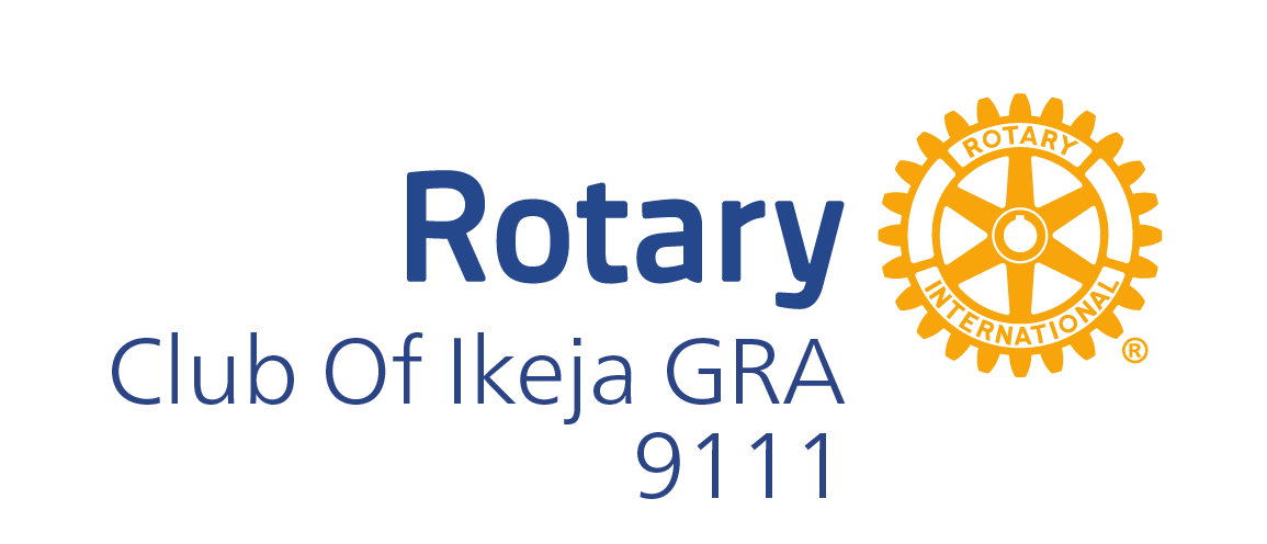rotary club of ikeja gra logo..