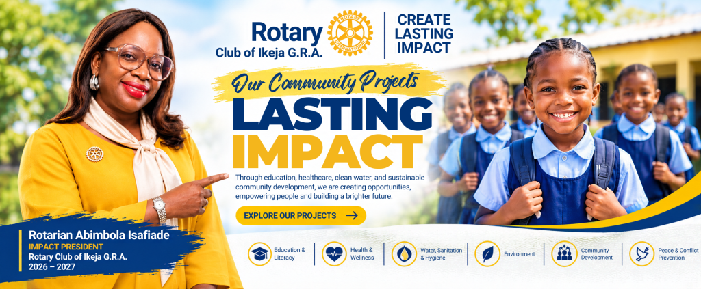 rotary ikeja gra project banner
